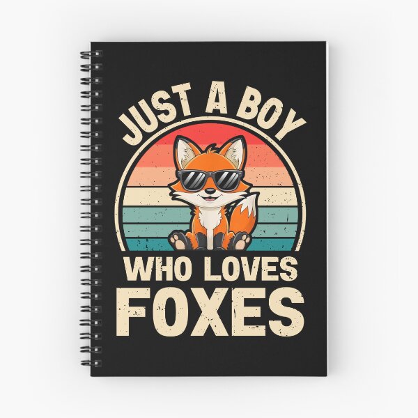 Item preview, Cool Just a Boy Who Loves Foxes Shirt designed and sold by LashondaGreen89.