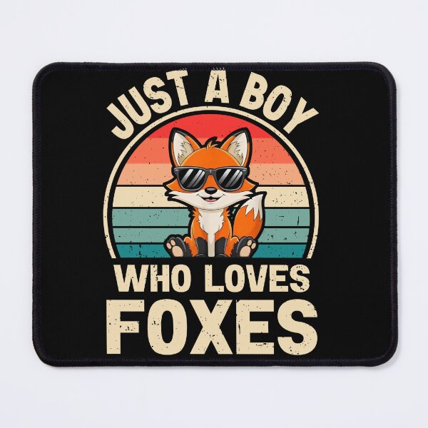 Item preview, Cool Just a Boy Who Loves Foxes Shirt designed and sold by LashondaGreen89.