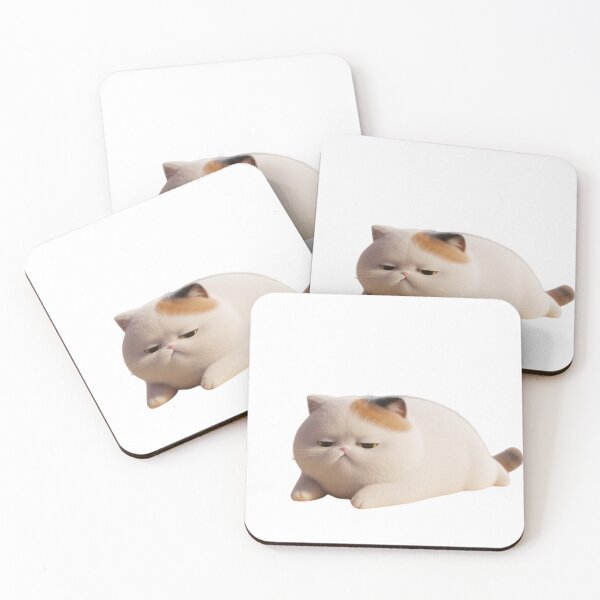 Item preview, Cute Fat Cat Sitting designed and sold by MoBoCH.