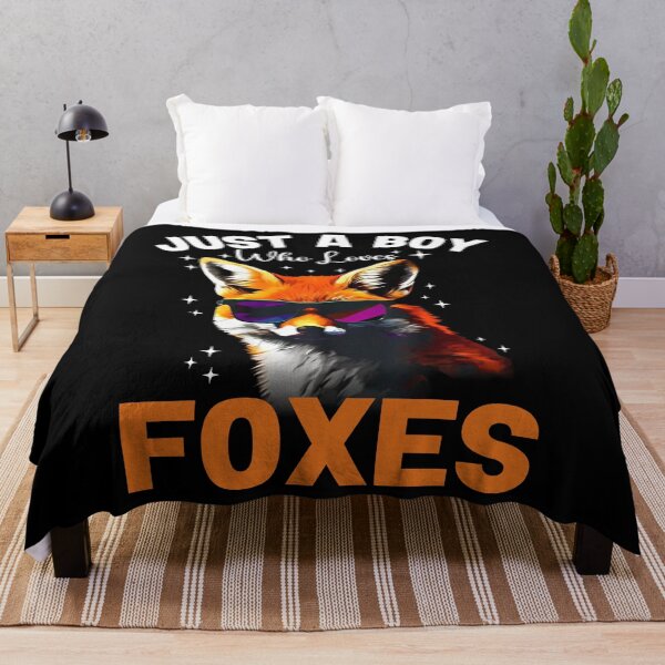 Item preview, Stylish Just a Boy Who Loves Foxes Shirt designed and sold by LashondaGreen89.