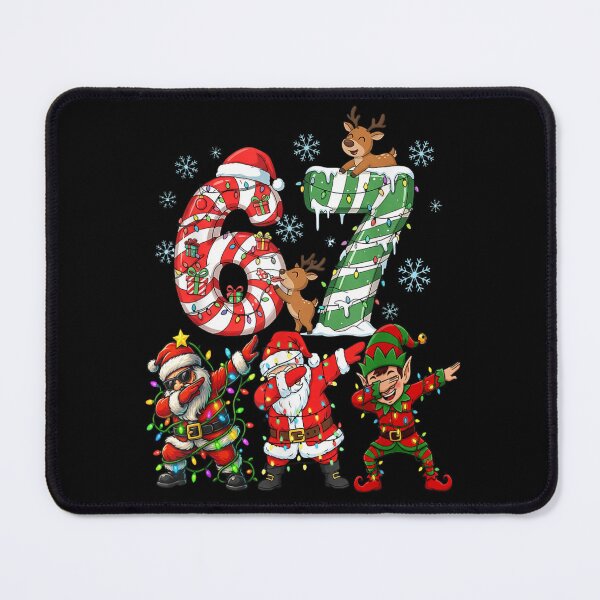 Item preview, Dabbing Santa Reindeer Elf Christmas Lights Candy Cane Number 67 designed and sold by EricCotanori.