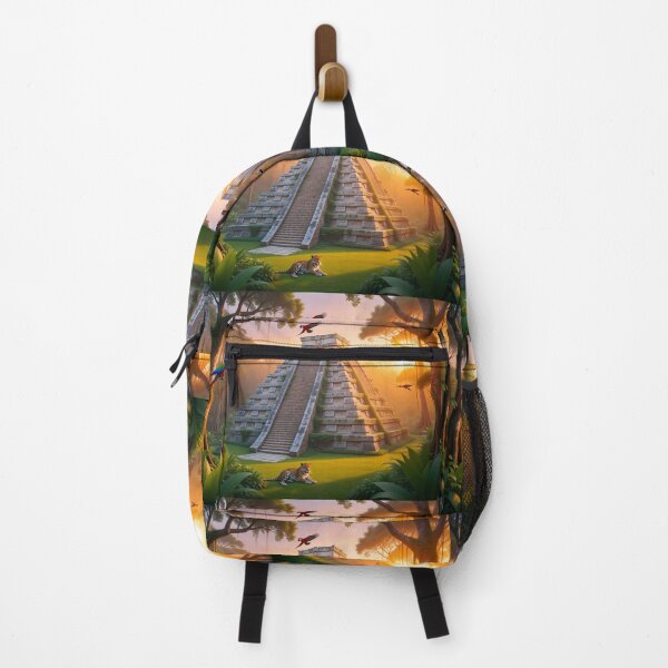Item preview, Mayan Pyramid in the Jungle designed and sold by Karen Persephone .