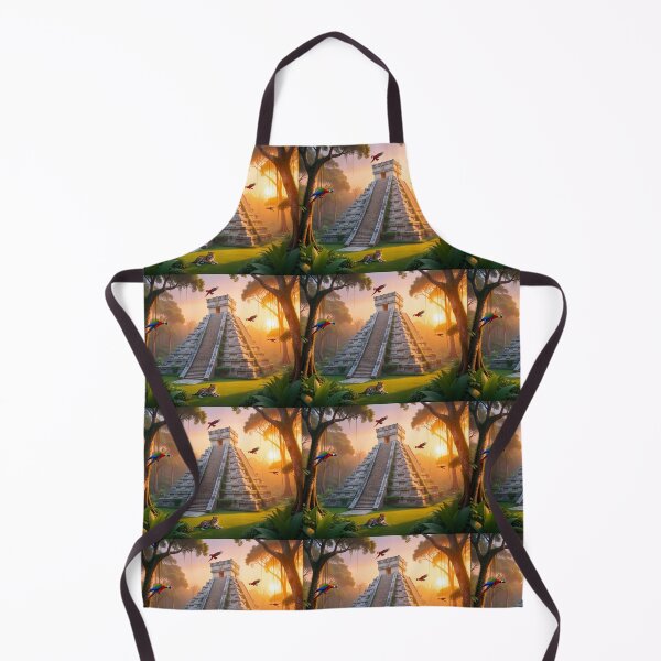 Item preview, Mayan Pyramid in the Jungle designed and sold by Karen Persephone .