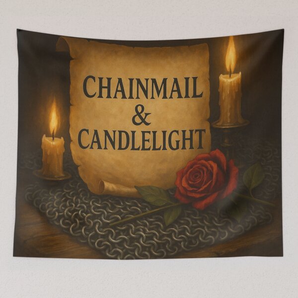 Item preview, Chainmail & Candlelight • Romantic Medieval Mood Design designed and sold by fairmaiden7.