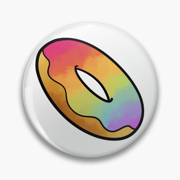 Item preview, Pastel Rainbow Donut designed and sold by Ink-City.