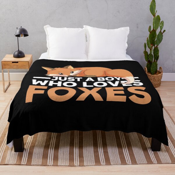 Item preview, Sleepy Just a Boy Who Loves Foxes Shirt designed and sold by LashondaGreen89.