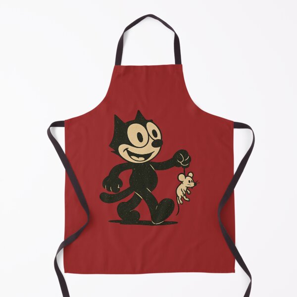 Item preview, FELIX CAT WITH A MOUSE IN HIS HAND VINTAGE ILLUSTRATION designed and sold by infinitearte.