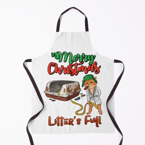 Item preview, Merry Christmas Litter's Full Funny Cat Lord Cigar Christmas Humor designed and sold by RuperDelois.