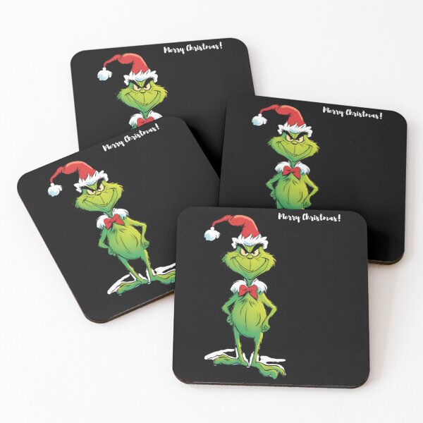 Artikelvorschau, Grinch wünscht frohe Weihnachten – Lustige Weihnachtsfigur entworfen und verkauft von Wendy Darion.