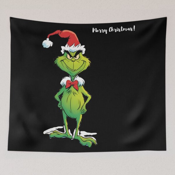 Item preview, Grinch Merry Christmas – Funny Holiday Character Art designed and sold by Wendy Darion.
