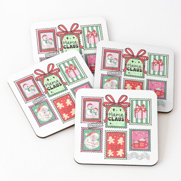 Item preview, Mama Claus Christmas Stamp Collection Raising The Smartest Cookies Holiday Mail designed and sold by RuperDelois.