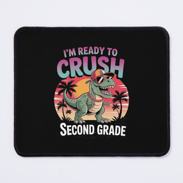 Item preview, I'm Ready To Crush 2nd Grade Dinosaur Back To School Kids designed and sold by MicanCuteStore.