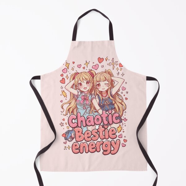 Item preview, Chaotic Bestie Energy (Cute Anime) designed and sold by ConfuseLab Shop.