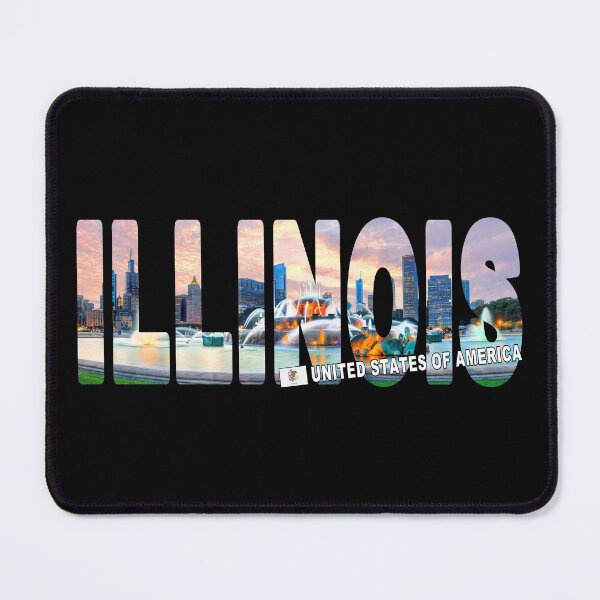 Item preview, ILLINOIS United States of America - Chicago Fountain Sunrise designed and sold by Adam Gormley.