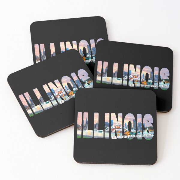 Item preview, ILLINOIS United States of America - Chicago Fountain Sunrise designed and sold by Adam Gormley.