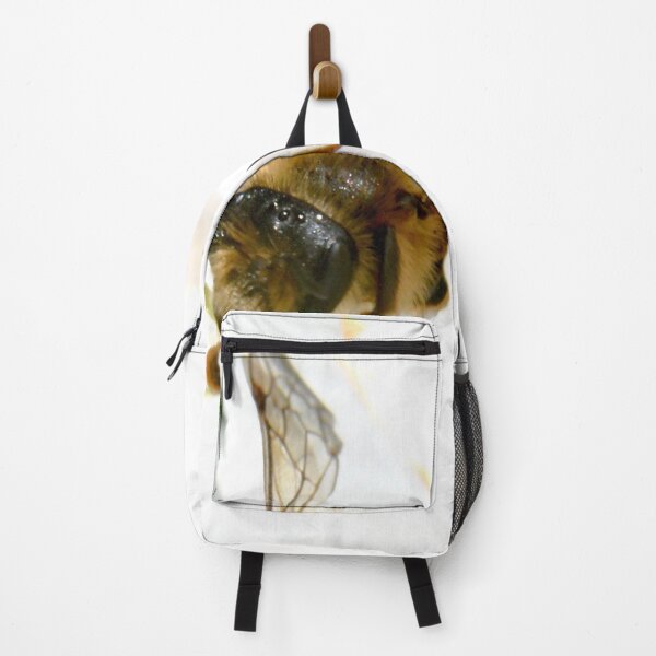 Item preview, Bee in a white blossom – dance of nectar and pollen / Swiss Artwork Photography designed and sold by Raphael Wolf.