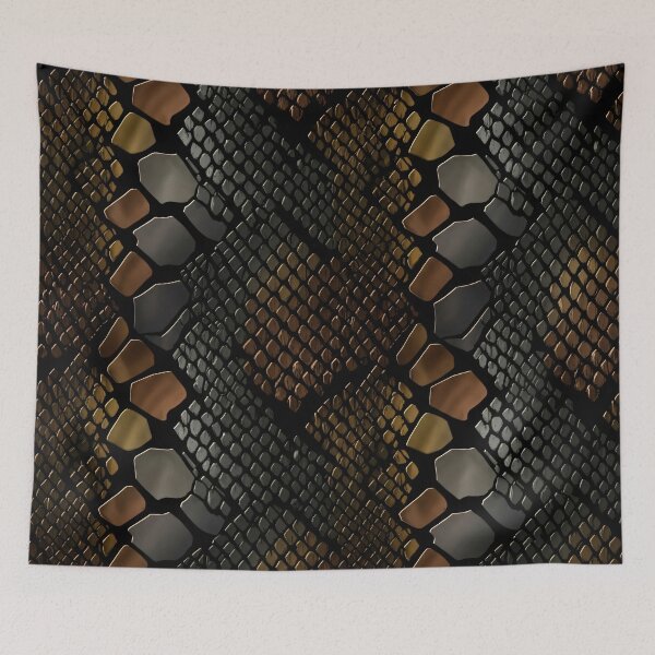 Item preview, Golden Python designed and sold by Kaleidoscope Print.