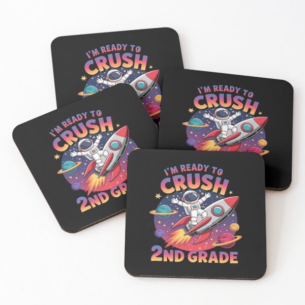 Item preview, I'm Ready To Crush 2nd Grade Second Grade Boy Girl Kid  designed and sold by MicanCuteStore.