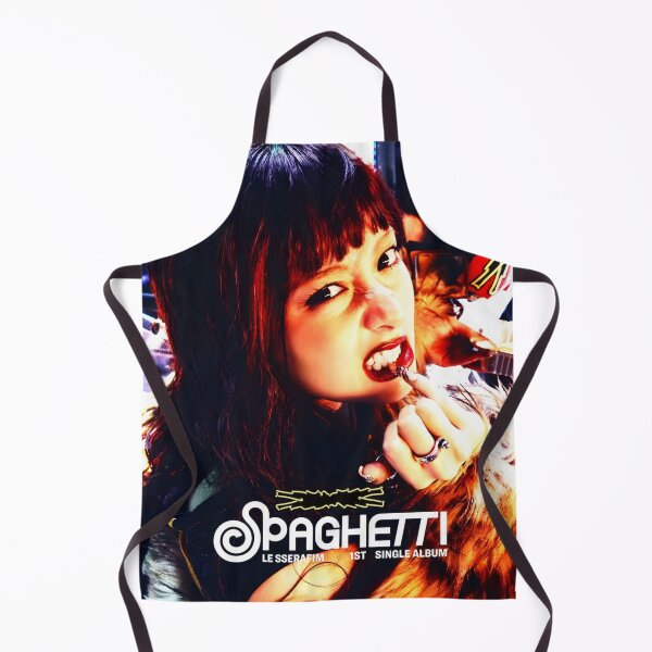 Item preview, LE SSERAFIM SPAGHETTI Yunjin Merch – Limited K‑Pop Apparel & Accessories designed and sold by Valereekmerch.