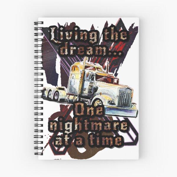 Item preview, funny truck design - one nightmare designed and sold by vallertine.