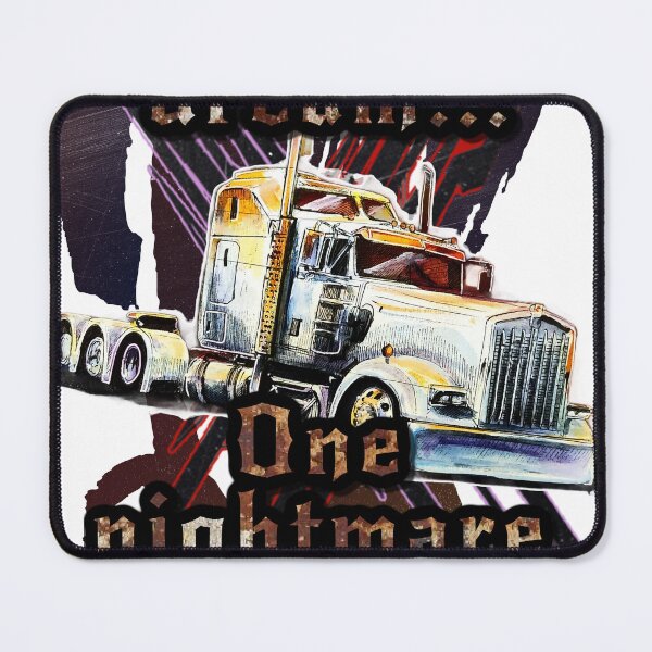 Item preview, funny truck design - one nightmare designed and sold by vallertine.