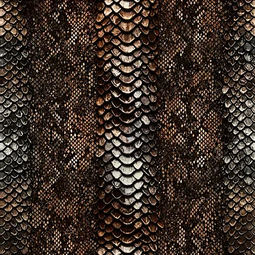 Artwork thumbnail, Rustic Python by Kaleidoscope Print