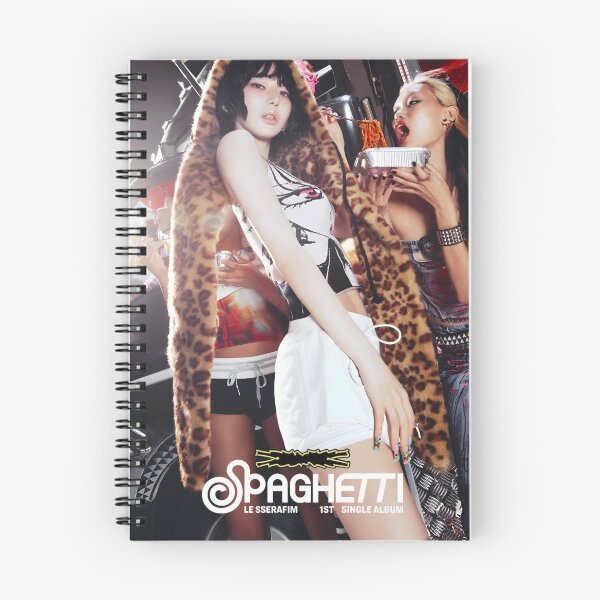 Item preview, Sakura SPAGHETTI Collection – LE SSERAFIM K‑Pop Fashion & Accessories designed and sold by Valereekmerch.