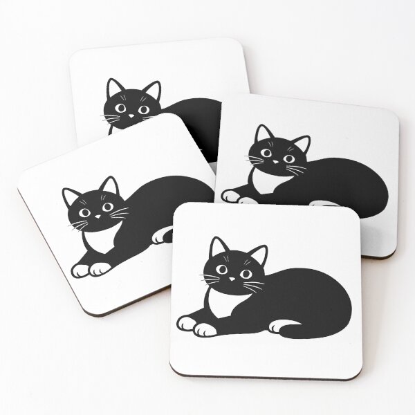 Item preview, cute black kitten sleeping designed and sold by edikartt.