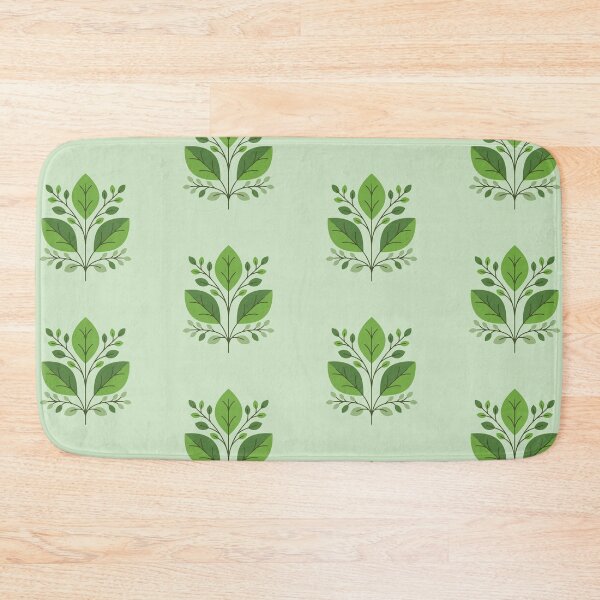 Item preview, Minimal Green Leaf Motif Design designed and sold by 0606PM.