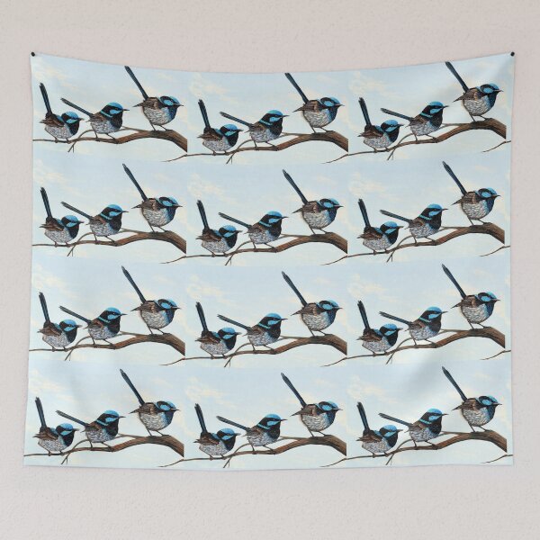 Item preview, Fairy Wrens - The Three Musketeers designed and sold by Linda Callaghan.