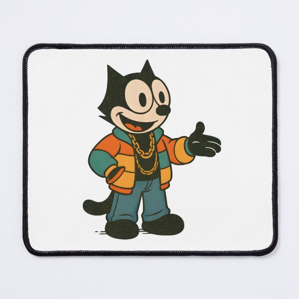 Item preview, FELIX CAT COMIC VITAGE DRESSED AS A RAPPER designed and sold by infinitearte.
