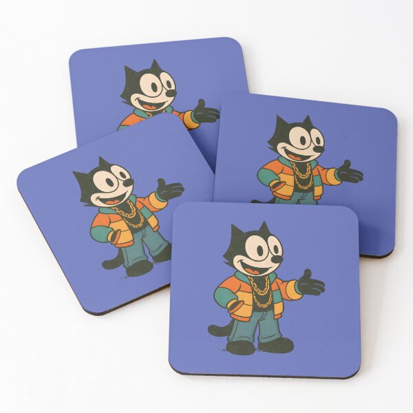 Item preview, FELIX CAT COMIC VITAGE DRESSED AS A RAPPER designed and sold by infinitearte.