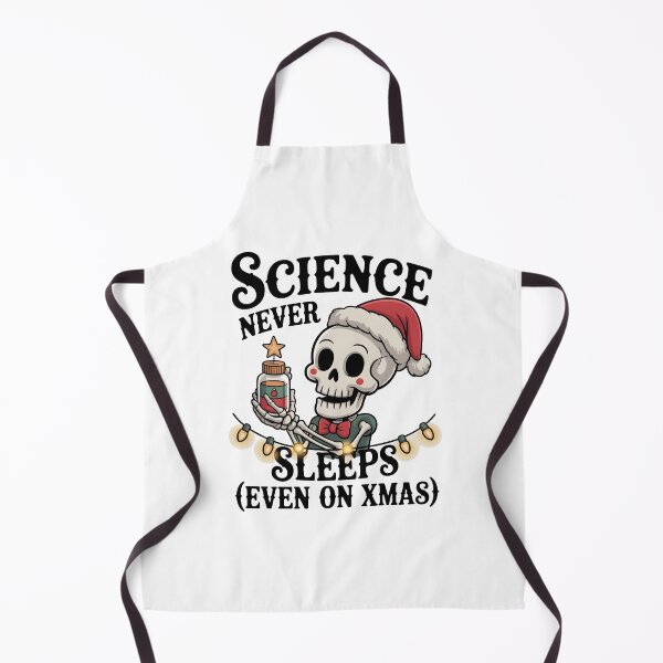 Item preview, Science Never Sleeps – Funny Christmas Lab Scientist and Medical Technologist Design designed and sold by ClinicalHubs.