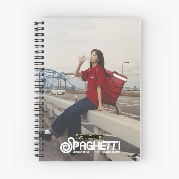 Artikelvorschau, Chaewon „SPAGHETTI“ Ära exklusiv | LE SSERAFIM Premium K-Pop Merch entworfen und verkauft von Valereekmerch.