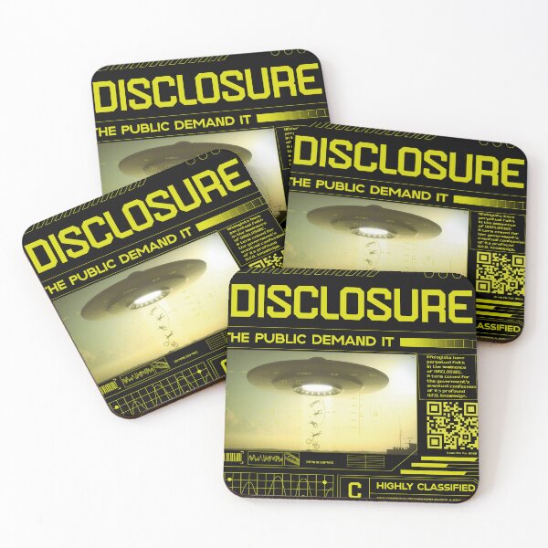 Item preview, Disclosure Demand QR Code designed and sold by HYPERSHIRTS.