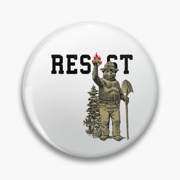 Item preview, Smokey Bear Resist Shirt, Protect Our National Parks Shirt designed and sold by WilmaMcMillan.