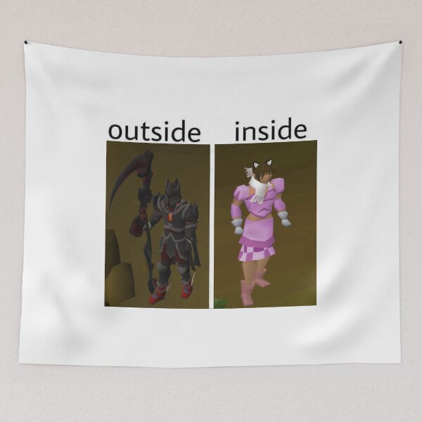 Item preview, Two Personalities OSRS designed and sold by Aislop.