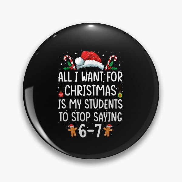 Item preview, Funny Teacher 67 Christmas Six Seven Students Saying 6-7 designed and sold by ArtFunDib.