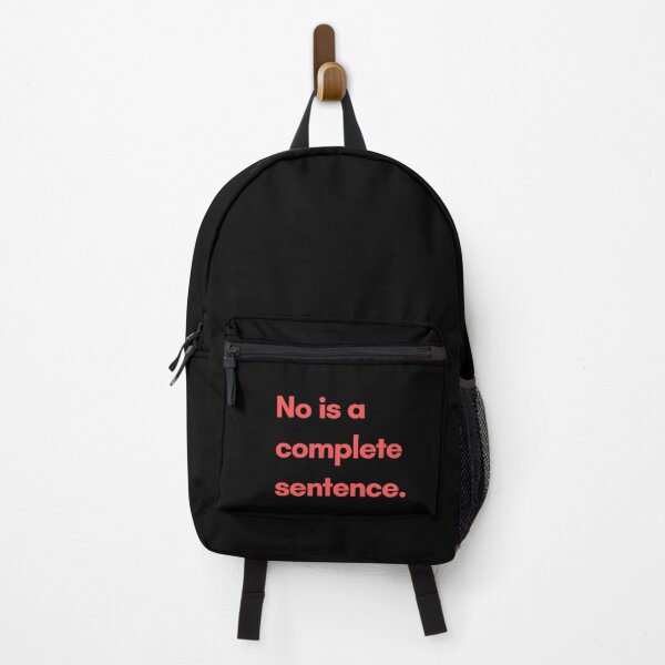 Item preview, No is a complete sentence. designed and sold by skuke ly.