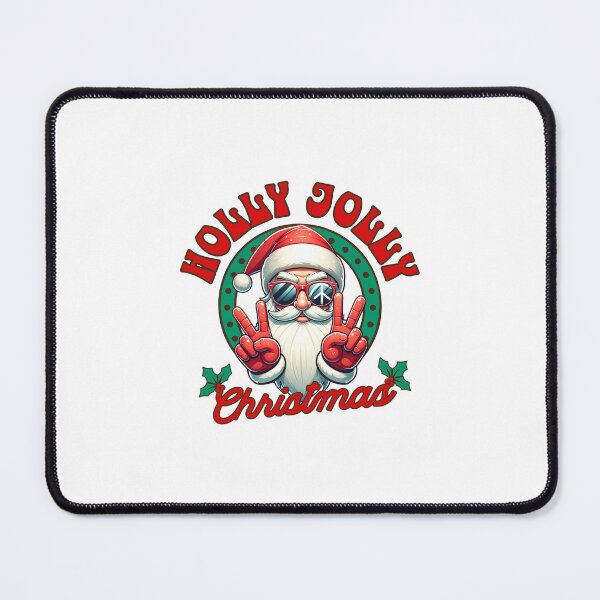 Item preview, Holly Jolly Christmas Santa Crewneck Design, Retro Holiday Design Tee, Retro Santa Design 2025 | Christmas 2025 | New Year Gift designed and sold by zain1144.