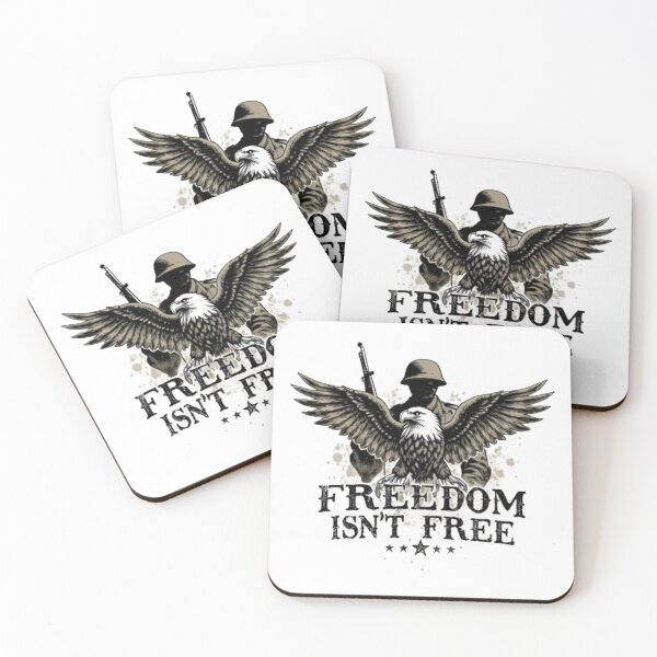 Item preview, Vintage Eagle Freedom Isn't Free  designed and sold by Iuqiune.