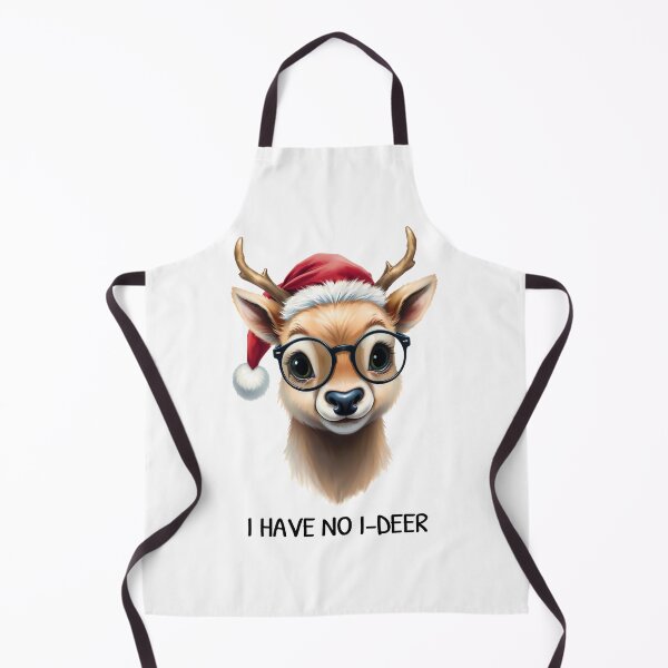 Item preview, "I Have No I-Deer" Funny Clueless Reindeer Pun designed and sold by SolaoLab.