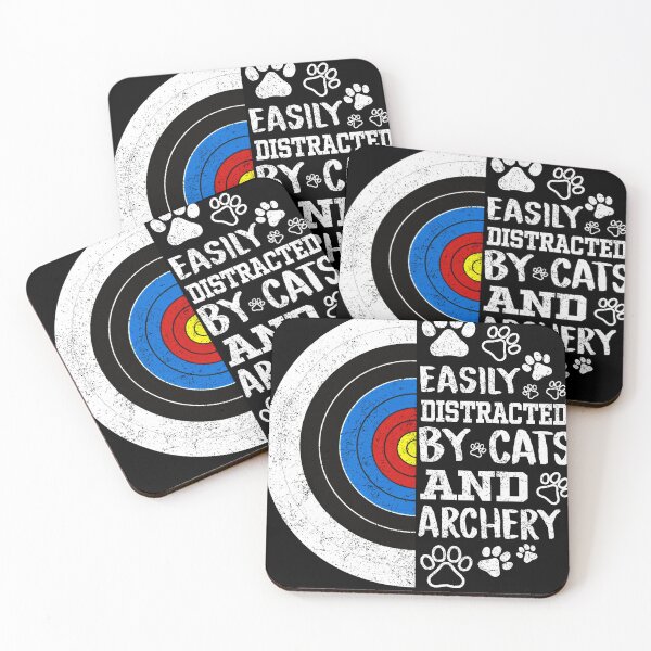 Item preview, Cats and Archery Funny Target T-Shirt designed and sold by TinaMDedrick.