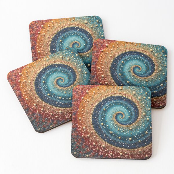 Item preview, Aboriginal Inspired Dot Art - Sand Water Vortex designed and sold by GrinGalore.
