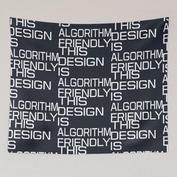 Item preview, Bold Algorithmic Statement Graphic Print Apparel designed and sold by SplashTastic.