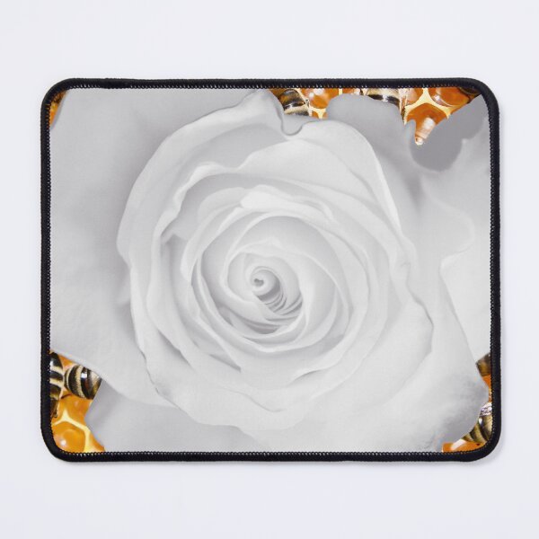 Item preview, White rose in the beehive – purity and diligence / Swiss Artwork Photography designed and sold by Raphael Wolf.