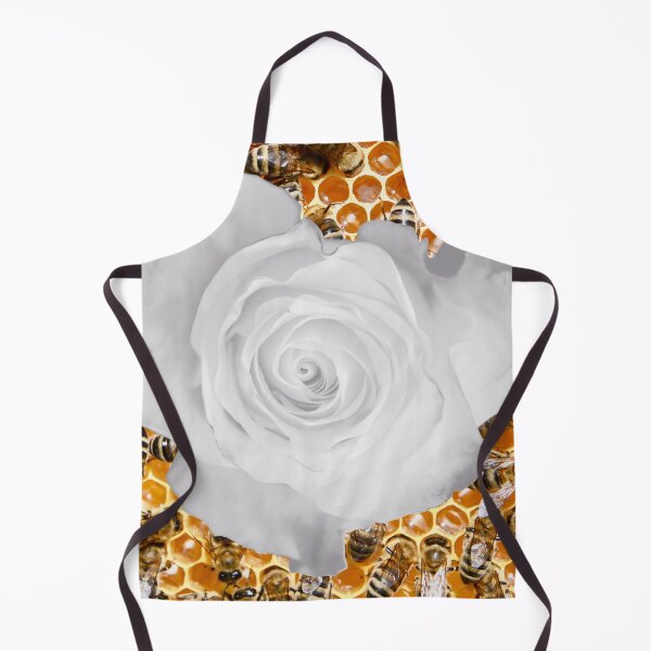 Item preview, White rose in the beehive – purity and diligence / Swiss Artwork Photography designed and sold by Raphael Wolf.