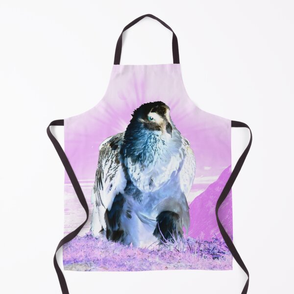 Item preview, Bearded vulture landed – in front of the Matterhorn / Swiss Artwork Photography designed and sold by Raphael Wolf.