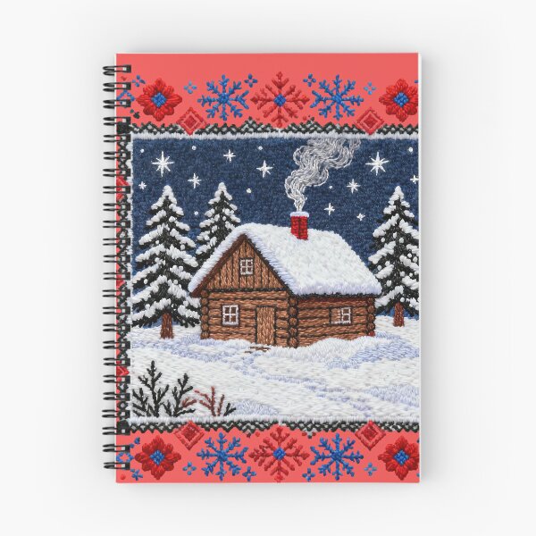Item preview, Romanian Winter Embroidery – Traditional Folk Christmas Design designed and sold by Maximilianos.
