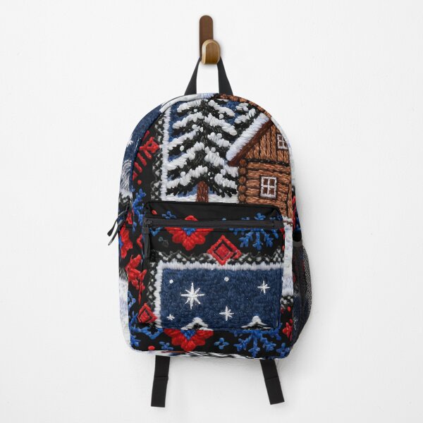 Item preview, Romanian Winter Embroidery – Traditional Folk Christmas Design designed and sold by Maximilianos.